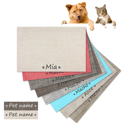 Easy To Clean Pet Feeding Mat